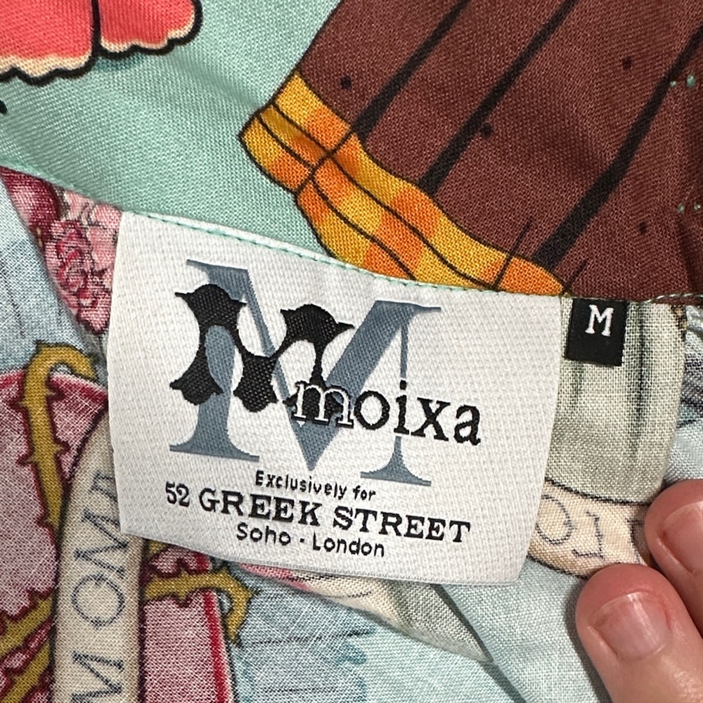 Moixa Frida Kahlo Print A-Line Skirt Multicolor Women's Size Medium - Picture 9 of 11